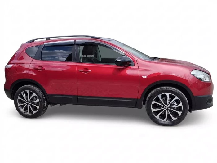 Дефлектори вікон Nissan Qashqai I (J10; 07-13) - Sunplex (з хром молдингом) 4