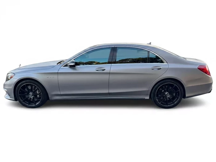 Пороги боковые Mercedes S W222 (14-20) Long - Sport стиль 8