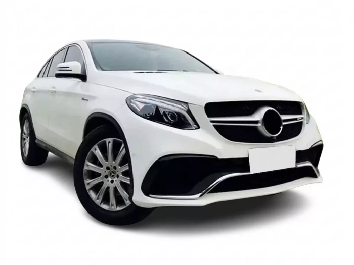 Решітка Mercedes GLE63 C292 (15-19) - AMG Silver стиль 4