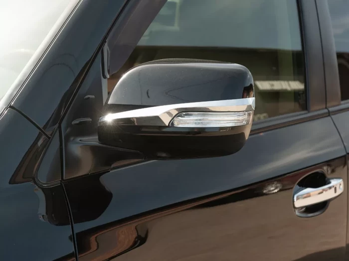 Смужки на дзеркала Toyota LC J150 Prado IV (09-23) - хромовані 8