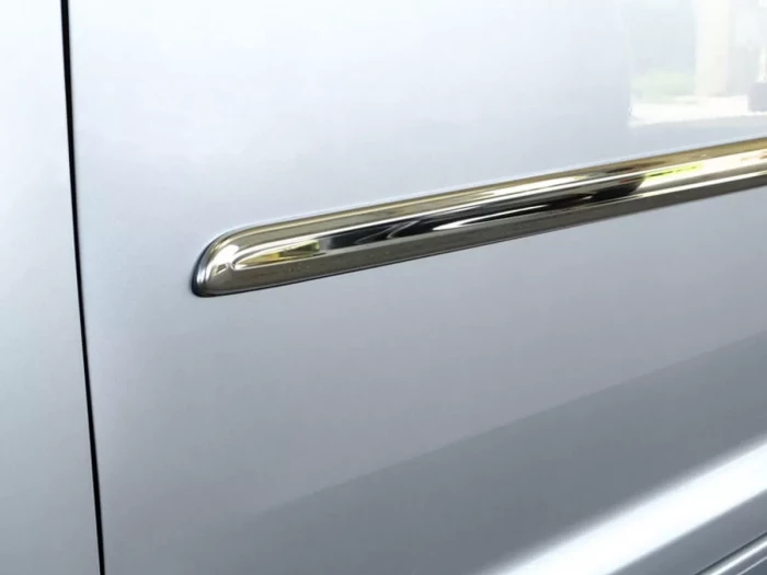 Хром молдинг дверний VW Caddy III (15-20) короткий - Omsa 5