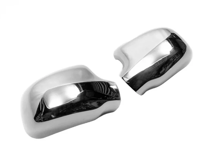 Хром накладки на зеркала Dacia Logan I / MCV (08-11) - ABS 2