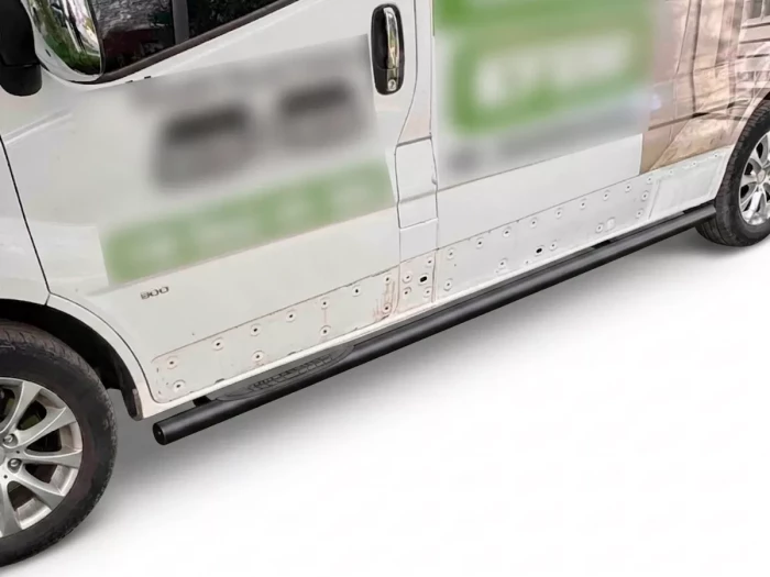 Пороги бічні Opel Vivaro B (14-19) - труби (чорні) 3