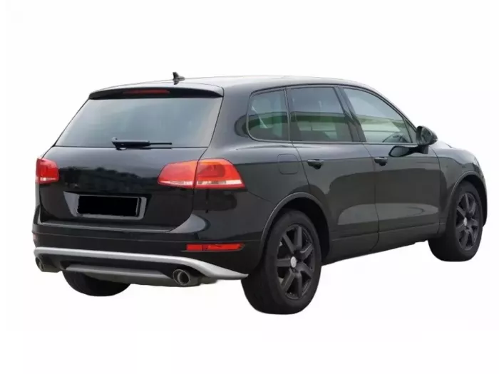 Накладка заднього бампера VW Touareg II (7P; 10-14) - під фарбування 6