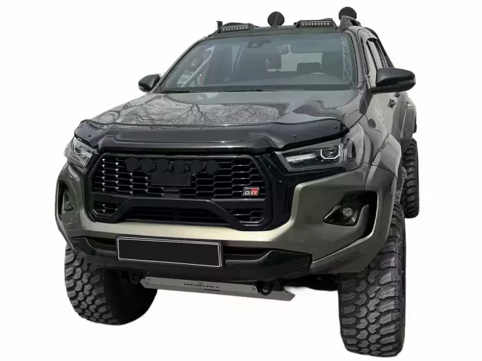 Дефлектор капота Toyota Hilux VIII (21-24-) - Cappafe 7