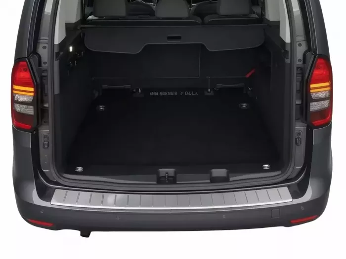 Накладка на задній бампер VW Caddy IV (SB; 21-) - Omsa (матова) 4