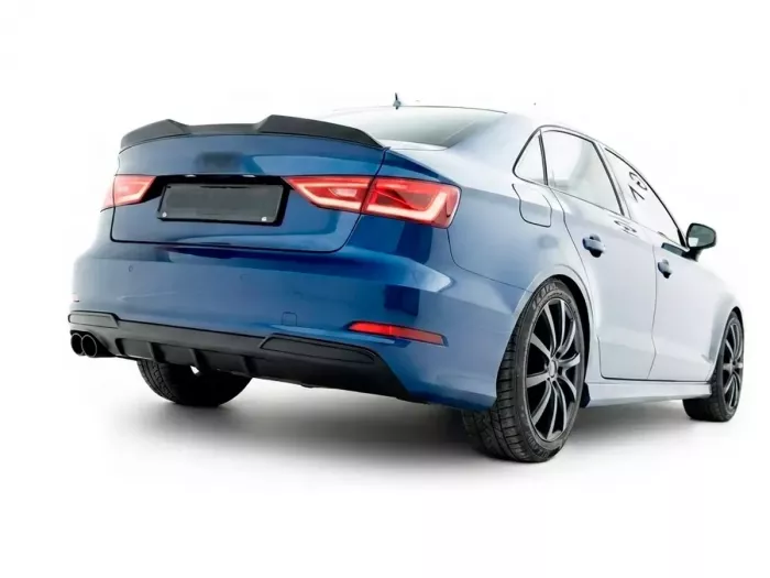 Диффузор задний Audi A3 III (8V; 12-16) Sedan - ABS (чёрный) 4