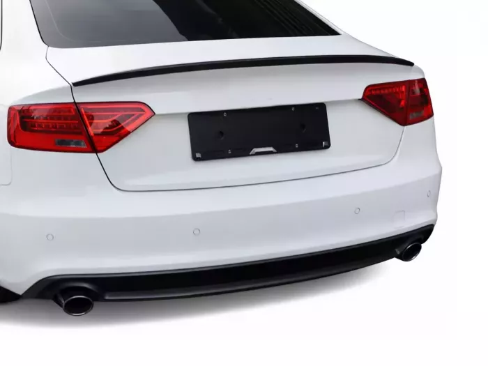 Спойлер багажника Audi A5 I (8T; 07-16) Coupe - S5 стиль ABS (чорний) 4