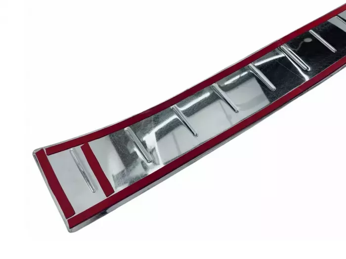 Накладка на задній бампер Mercedes Sprinter W907 (19-) - Nitto (хром) 4