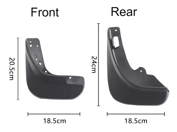 Бризковики Ford Focus II (04-10) Sedan - Premium 4