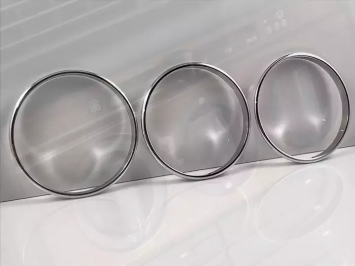Кільця на ручки пічки Mercedes W201 (190) (82-93) - під дерево консоль 6