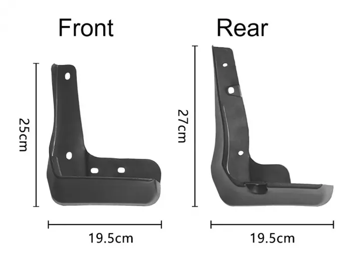 Бризковики Honda Accord X (17-22) - Benke 4