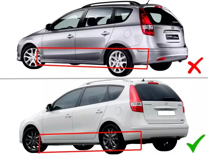 Бризковики Hyundai i30cw (FD; 08-12) Універсал - Benke 4