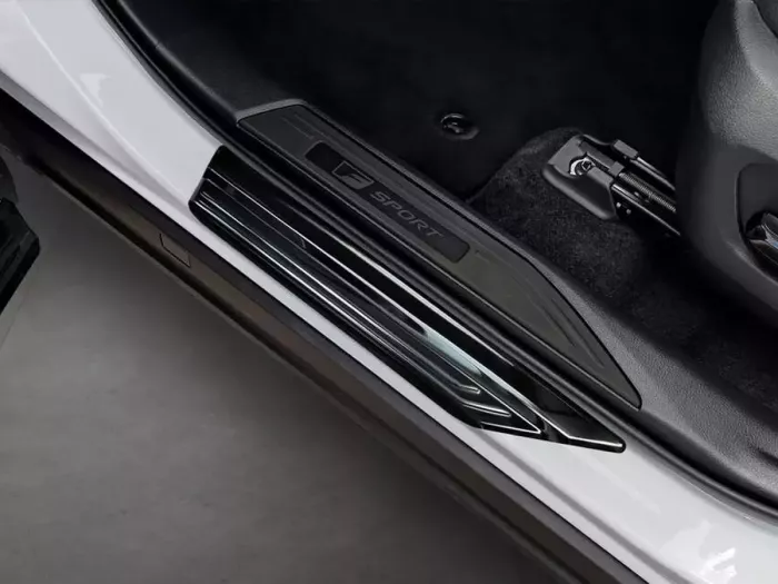 Накладки на пороги VW Tiguan III (24-) - Avisa (чорні) 4