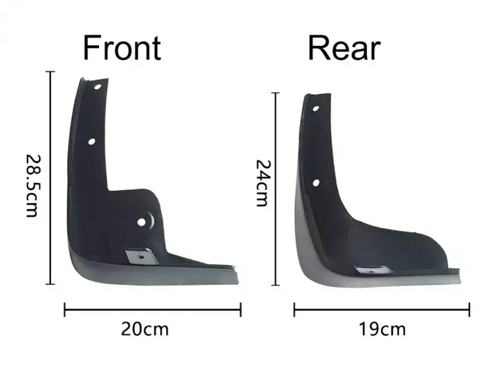 Брызговики Nissan Tiida I (C11; 04-11) - Benke 4