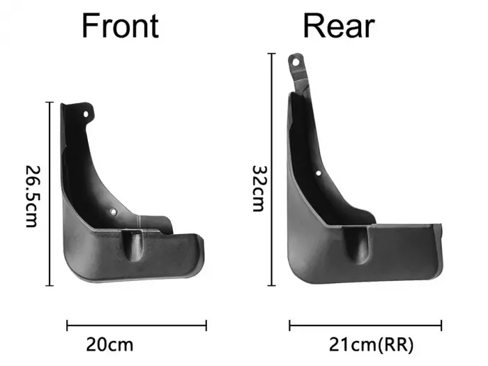 Брызговики Toyota Corolla Cross (XG10; 20-22) - Benke 4