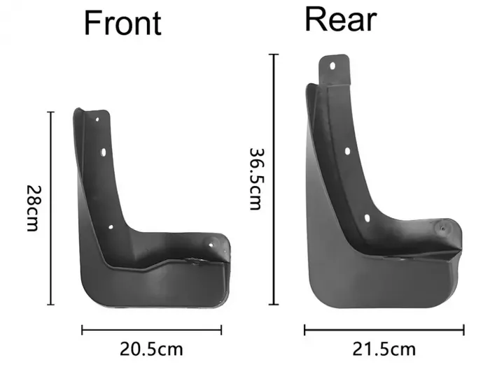Брызговики BMW X1 F48 (15-22) - Premium 4