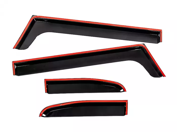 Дефлектори вікон Toyota FJ Cruiser (06-22) - Niken (накладні) 3