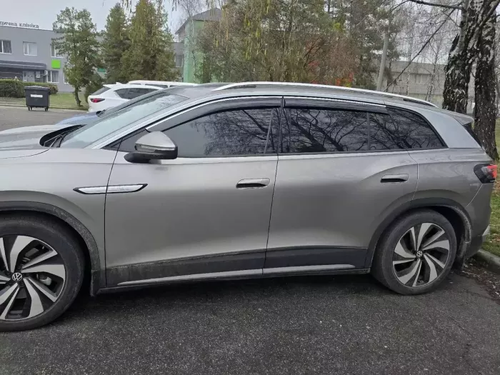 Дефлектори вікон VW ID.6 (21-) - Niken (з хром молдингом) 8