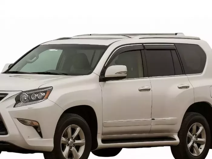 Дефлектори вікон Lexus GX 460 (09-23) - Niken (з хром молдингом, 4 шт) 4