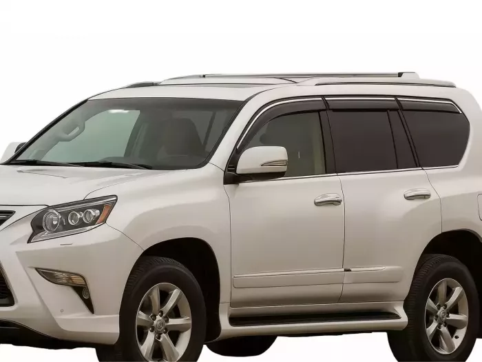 Дефлектори вікон Lexus GX 460 (09-23) - Niken (з хром молдингом, 6 шт) 4