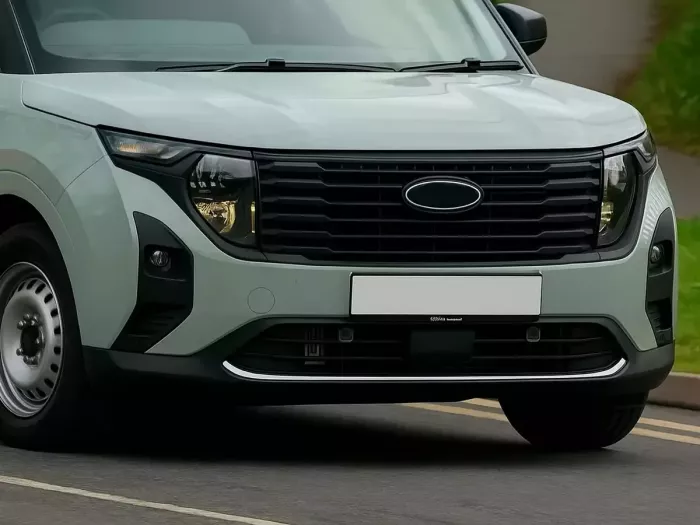Хром на передній бампер Ford Courier II (23-) - Carmos 4