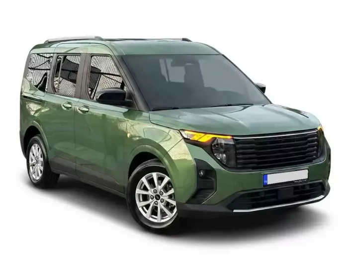 Хром на передній бампер Ford Courier II (23-) - Omsa 4