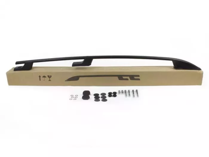 Рейлинги Ford Custom I (13-23) L1 короткая база - Sport чёрные 4