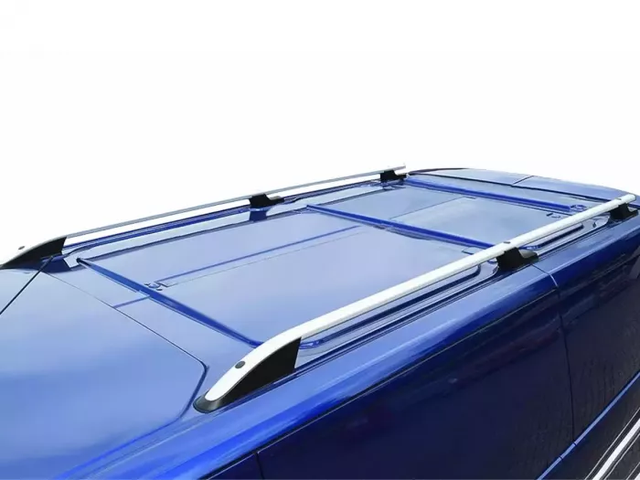 Рейлинги Ford Custom I (13-23) L1 короткая база - Sport серые 2