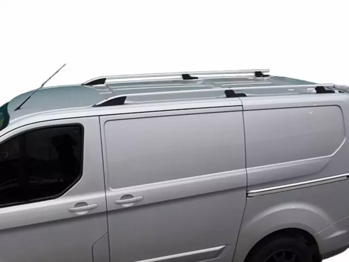 Рейлинги Ford Custom I (13-23) L2 длинная база - Sport серые 4