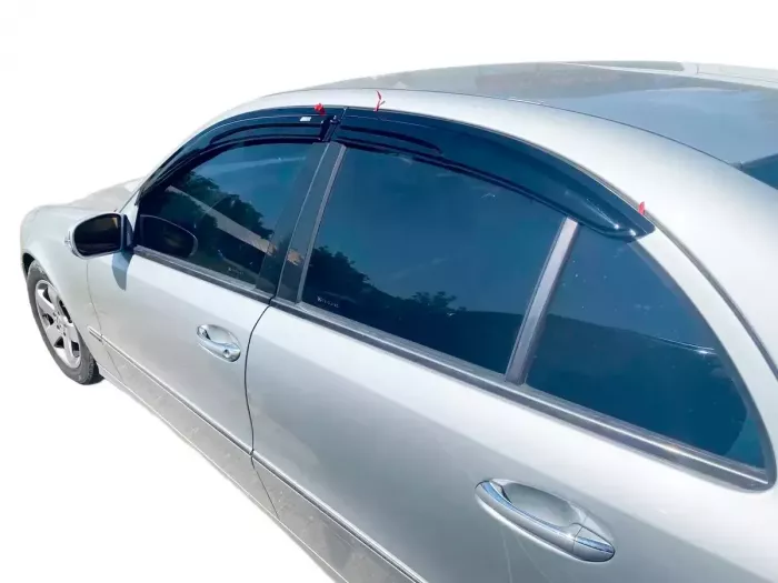 Дефлектори вікон Mercedes E W211 (02-09) Sedan - Defl Sport (накладні) 8