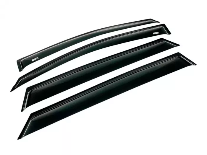 Дефлектори вікон Mitsubishi Grandis (03-11) - Defl (накладні) 2