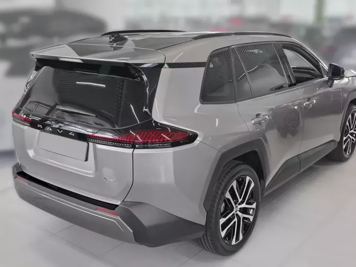 Накладка на задній бампер Toyota Rav4 VI (XA60; 26-) - Avisa (чорна) 7