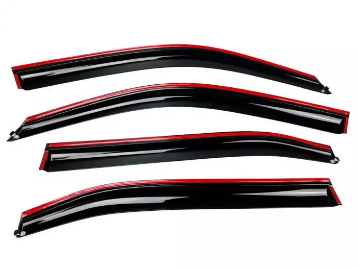 Дефлектори вікон Honda ZR-V/e:NS1/e:NP1/HR-V III (22-24) USA/China - Hawk (з хром молдингом) 4