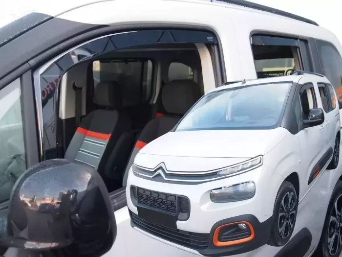Дефлектори вікон Citroen Berlingo III (19-) - Heko (вставні, 4 шт) 4