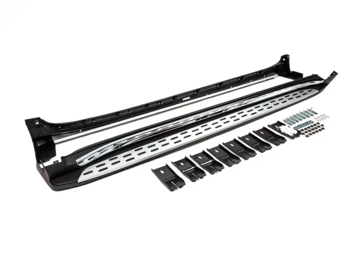 Пороги боковые Kia Sportage IV (QL; 16-21) - Mercedes стиль 4