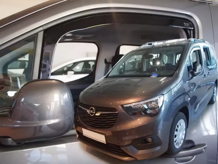 Дефлектори вікон Opel Combo E (18-) - Heko (вставні, 2 шт) 4