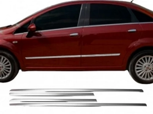 Хром молдинг дверний Fiat Linea (07-18) Sedan