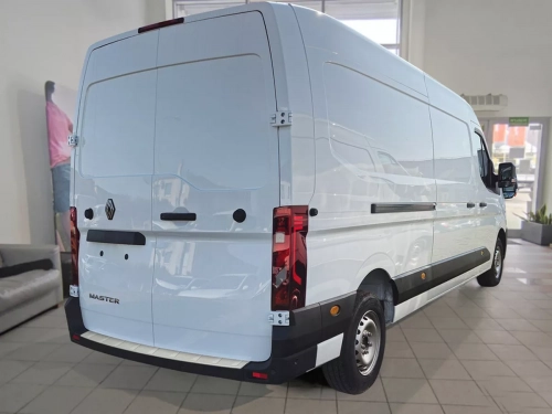 Накладка на задній бампер Renault Master IV (XDD; 24-) - Avisa (срібна) 7