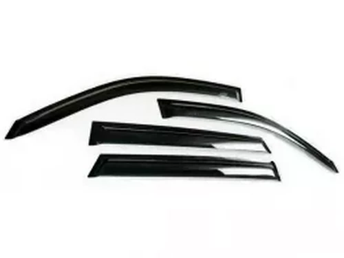 Дефлекторы окон Hyundai i20 (08-14) 5D - Hic (накладные) 1