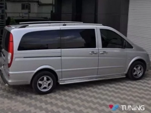 Рейлинги Mercedes Vito W639 / Viano II (03-14) - Erkul (хром) 7