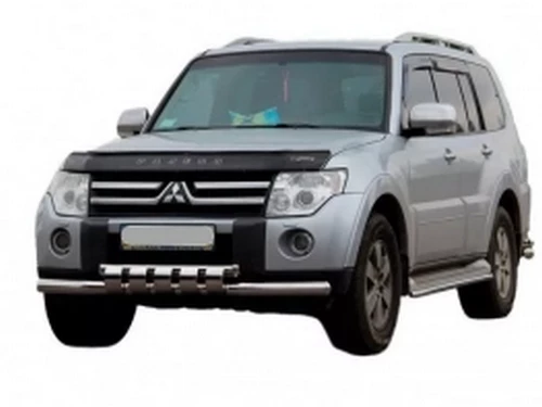 Трубки під пороги Mitsubishi Pajero Wagon IV (06-21) 4