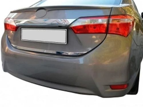 Хром нижня кромка багажника Toyota Corolla XI (13-18) 4