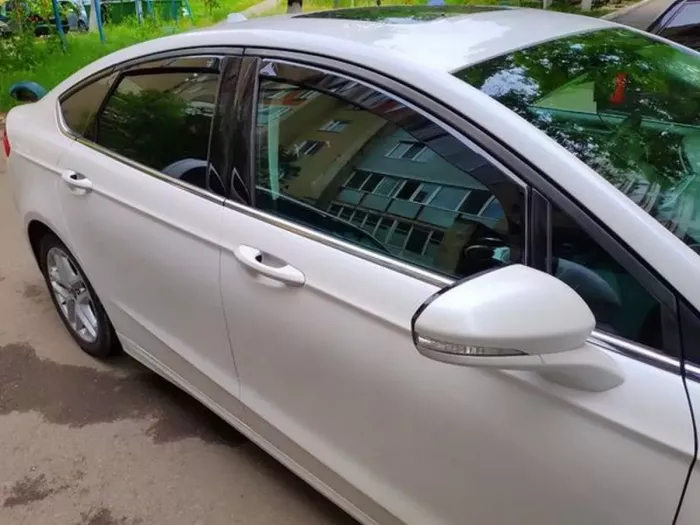 Дефлектори вікон Ford Mondeo Mk5 (14-22) Sd/Liftback - Heko (вставні) 5