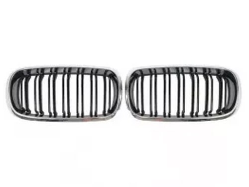 Решітка BMW X5 F15 / X6 F16 (13-19) - M-стиль (хром рамка) 1