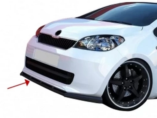Сплиттер передний Skoda Citigo (11-17) 1