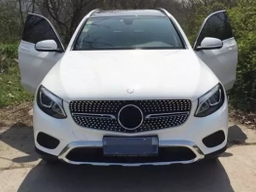 Решітка Mercedes GLC X253 (15-19) - Diamond Black 6
