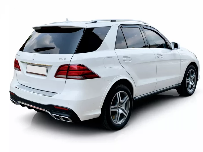 Дифузор задній Mercedes-AMG GLE W166 (15-19) - GLE63 стиль (хром насадки) 7