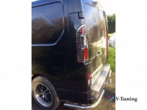 Защита задняя Renault Trafic III (14-) - углы 3