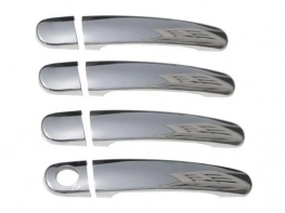 Хром накладки на ручки Skoda Octavia A5 (04-12) - повні